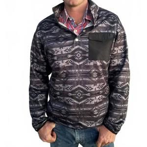 NEW STERLING KREEK man’s land pullover shirt in black